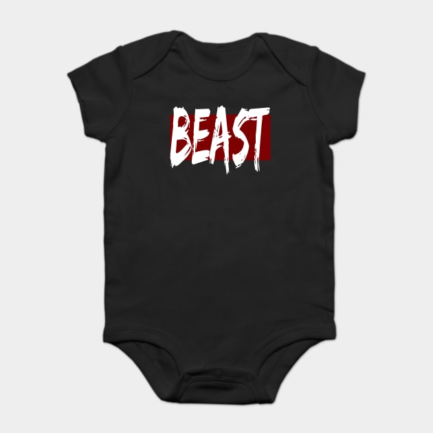 Beast Baby Bodysuit by Gsweathers